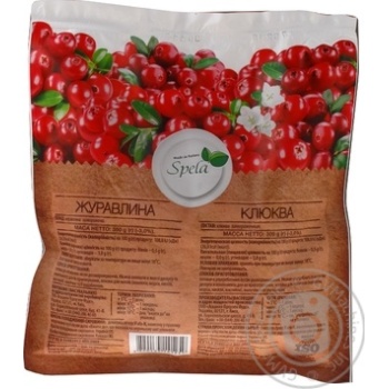Клюква Spela замороженная 300г купить, цены на МегаМаркет - фото 4