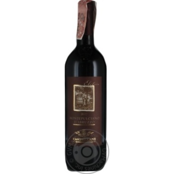 Вино Castellani Montepulciano D`Ambruzzo красное сухое 12% 0,75л купить, цены на МегаМаркет - фото 1