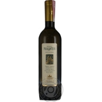 Wine rkaciteli Vardiani white dry 9-13% 750ml glass bottle Ukraine - buy, prices for MegaMarket - photo 4