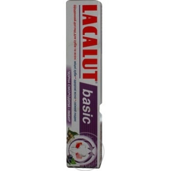 Lacalut Basic Blackcurrant-Ginger Toothpaste - buy, prices for MegaMarket - photo 4