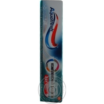 Зубна паста Aquafresh Комплексний щоденний захист 100мл купити, ціни на МегаМаркет - фото 1