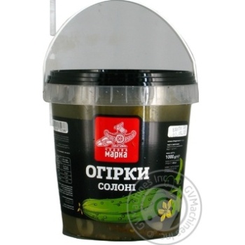 Vegetables cucumber Chudova marka salt 600g - buy, prices for MegaMarket - photo 4