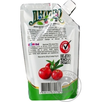 Dnepr Cranberry Jam 250g - buy, prices for MegaMarket - photo 2
