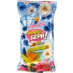 Серветки вологі Фреш Бери! 15шт