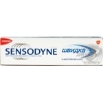 Зубная паста Sensodyne Быстрое действие и длительная защита отбеливающая с фтором 75мл