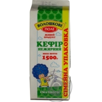 Voloshkove Pole Low-Fat Kefir 1.5kg - buy, prices for MegaMarket - photo 3