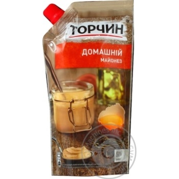 Майонез Торчин Домашний 300г купить, цены на МегаМаркет - фото 1