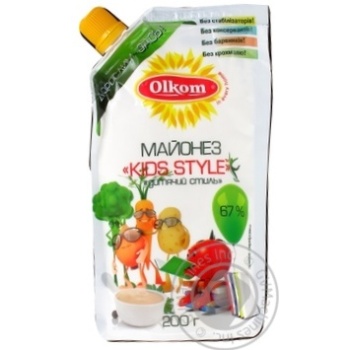 Olkom Style Mayonnaise - buy, prices for MegaMarket - photo 1