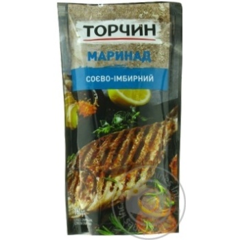 Маринад Торчин Соєво-імбирний 160г купити, ціни на МегаМаркет - фото 1