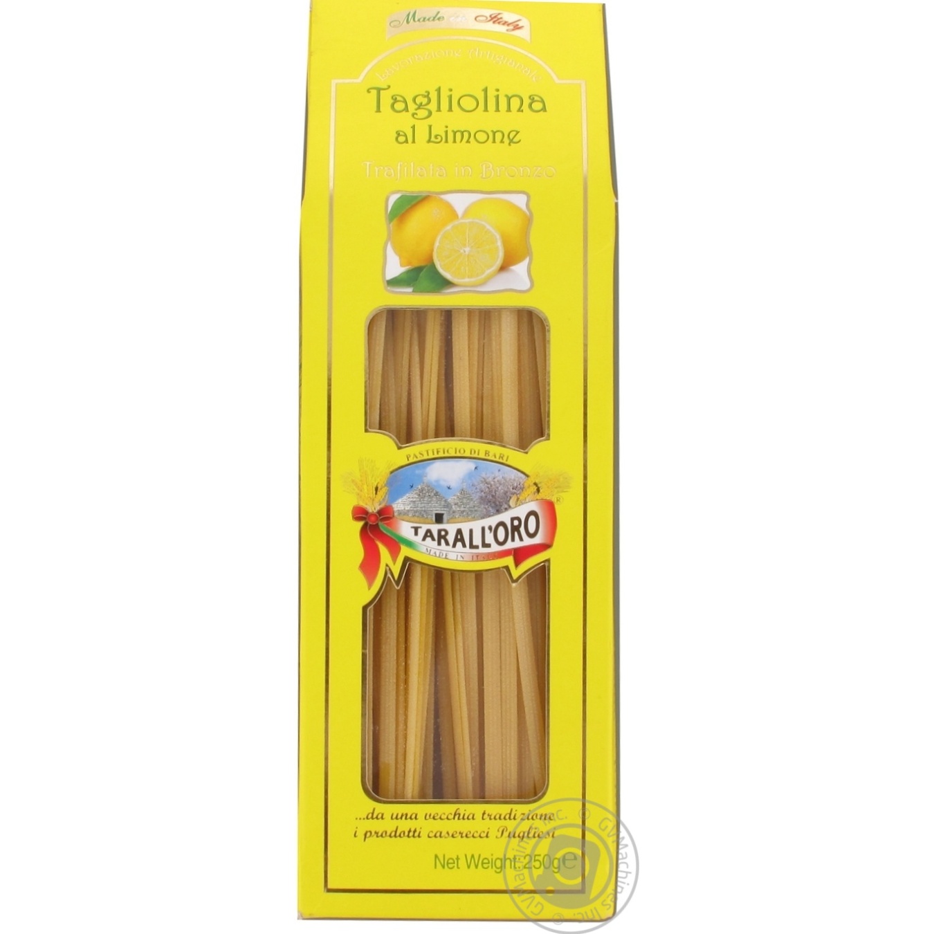 

Макароны Tarall`oro Tagliolina лимон 250г