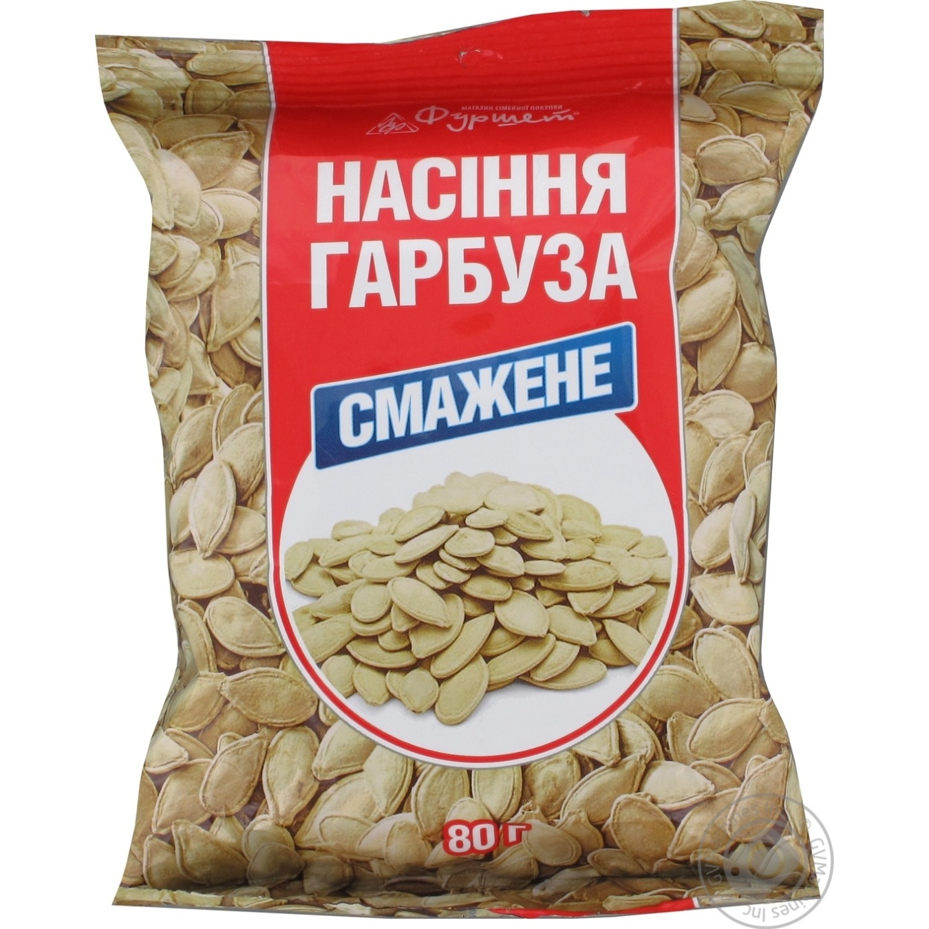 

Семена тыквы Фуршет жареные неочищенне 80г
