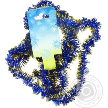 Christmas Tinsel 2.5cm x 1.4m - buy, prices for - photo 3