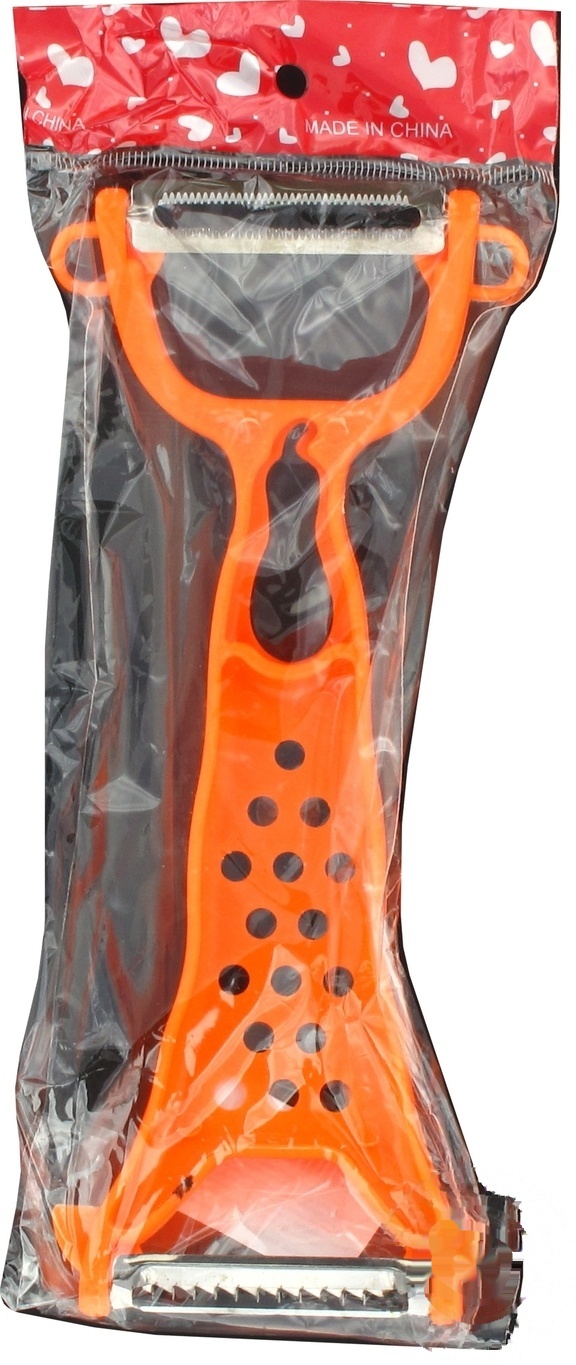 

Овощечистка 2в1 ручка пластиковая