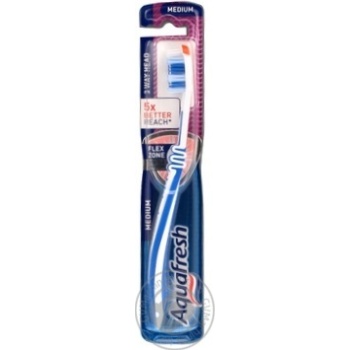 Toothbrush Aquafresh medium 1pc - buy, prices for MegaMarket - photo 3
