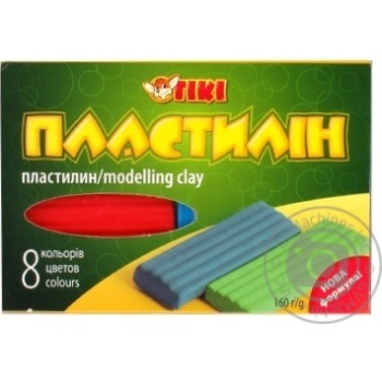Пластилін 8 кольорів 160г ТК-52105 купити, ціни на МегаМаркет - фото 1