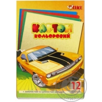 Картон TIKI кольоровий Art.50901-ТК х15 купить, цены на МегаМаркет - фото 4