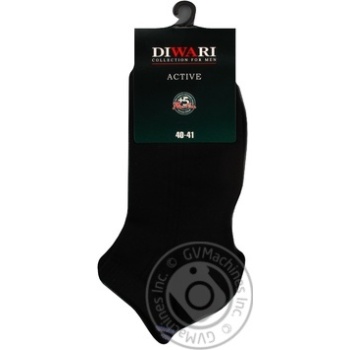 Diwari Active Short Men's Socks s.25 018 black 7C-37SP - buy, prices for Vostorg - photo 6