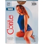 Tights Conte natural polyamide for women 20den 2size