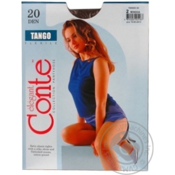 Колготки женские Conte Elegant Tango mocca 2р 20ден - купить, цены на - фото 2