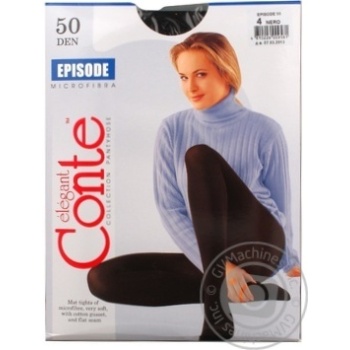 Conte Episode Nero 50den Tights for Women Size 4 - buy, prices for COSMOS - photo 2