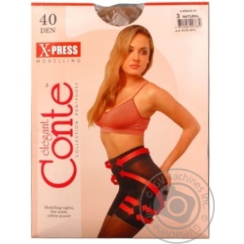 Колготи жіночі X-PRESS 40 р.3 Natural х8 купить, цены на МегаМаркет - фото 1
