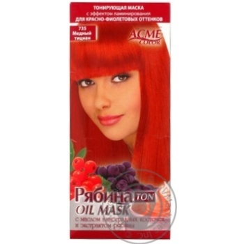 Mask Acme-color Rowan for hair - buy, prices for MegaMarket - photo 1