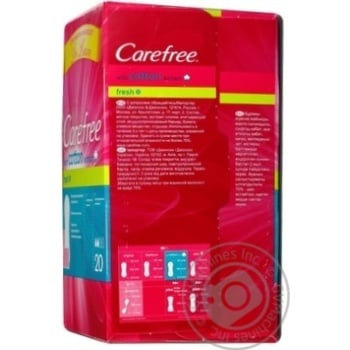 Daily pads Carefree Cotton 12pcs - buy, prices for NOVUS - photo 2