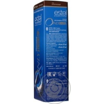 Estel Only Looks Color for Eyebrows and Eyelashes tone Brown 50ml - buy, prices for Auchan - photo 4