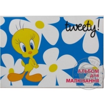 Альбом для малювання 20арк.Cool for School Tweety TW05221