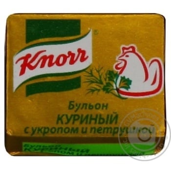 Бульйон курячий з кропом та петрушкою Knorr 10г*36шт - купить, цены на - фото 3