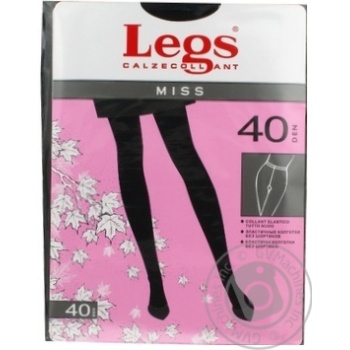Колготки жiн. Legs nero р.№3 купити, ціни на МегаМаркет - фото 1