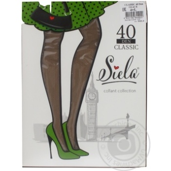 Колготи Siela жіночі Classic 40 Glase-4 купити, ціни на МегаМаркет - фото 1