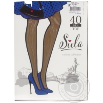 Tights Siela daino polyamide for women 40den Ukraine - buy, prices for MegaMarket - photo 1