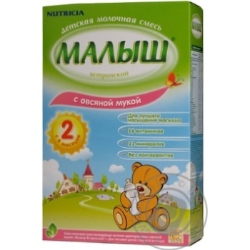 Мол суміш Нутріція Малюк Істринський 350/320г вівсяна к/у - купити, ціни на NOVUS - фото 2