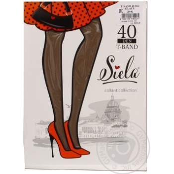 Tights Siela glace polyamide for women 40den - buy, prices for MegaMarket - photo 1