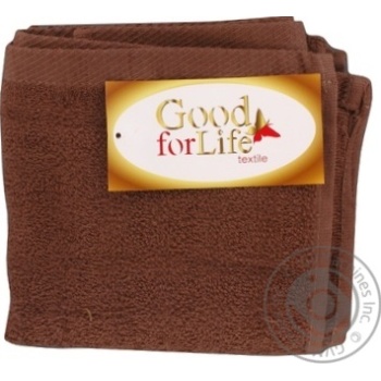 Рушник махровий Good for Life Brown 50*70