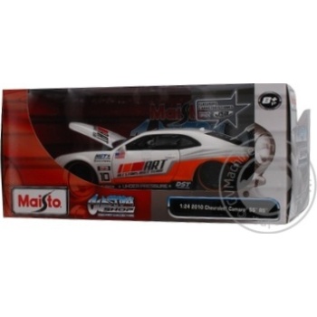 Автомодель 1:24 Maisto 2010 Chevrolet Camaro SS RS сріблясто-синій-тюнінг 254см 31359 - купить, цены на - фото 1