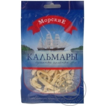 Snack squid Morskie squid dried 18g - buy, prices for MegaMarket - photo 1