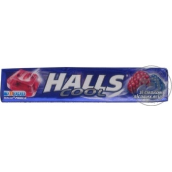 Lollipop Halls with berries 33g - buy, prices for MegaMarket - photo 1
