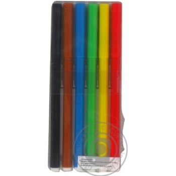 Markers Centropen 6colors 6pcs - buy, prices for MegaMarket - photo 3
