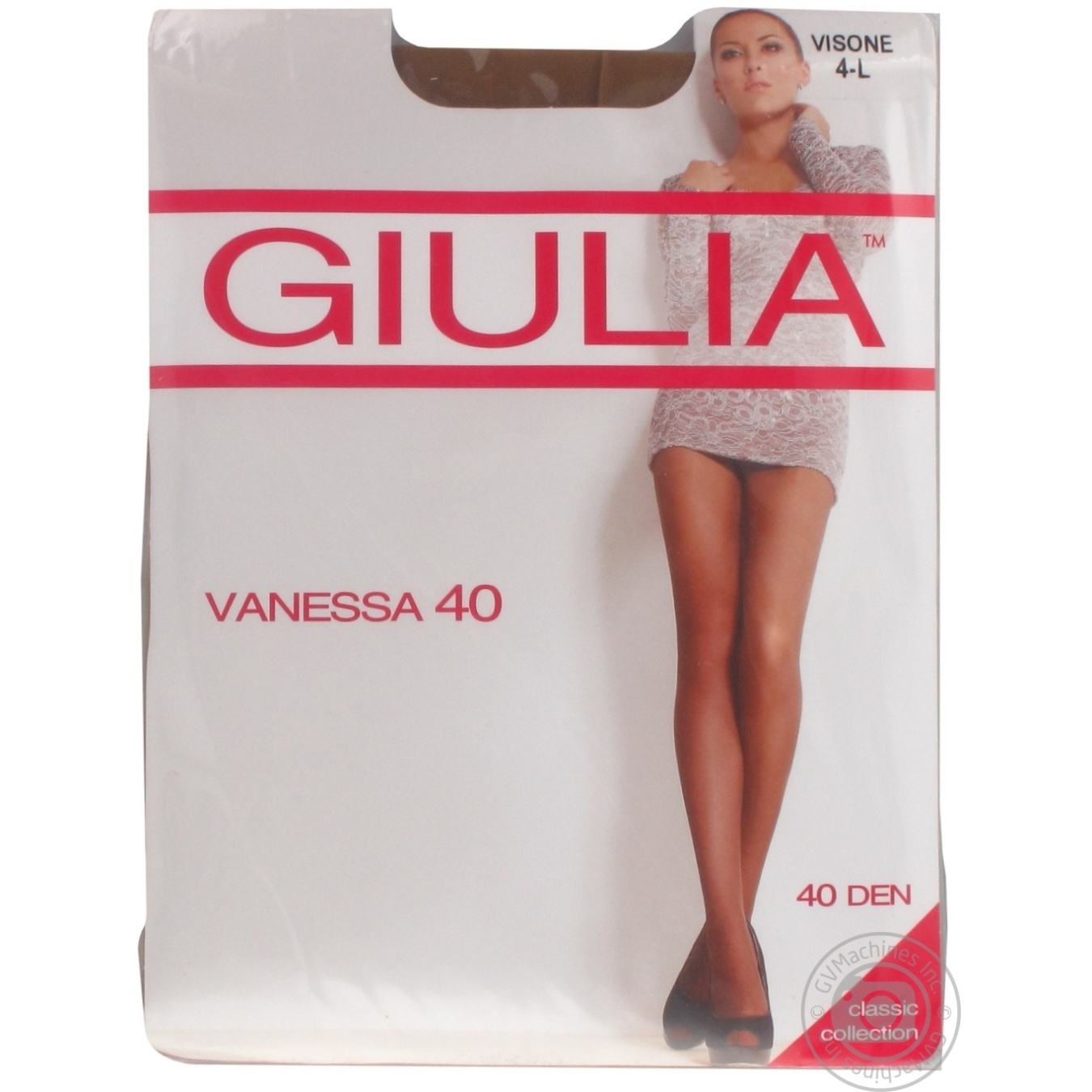

Колготы Giulia Vanessa Visone 40D размер 4