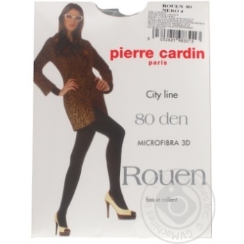 Tights Pierre cardin polyamide for women 80den 4size - buy, prices for MegaMarket - photo 1