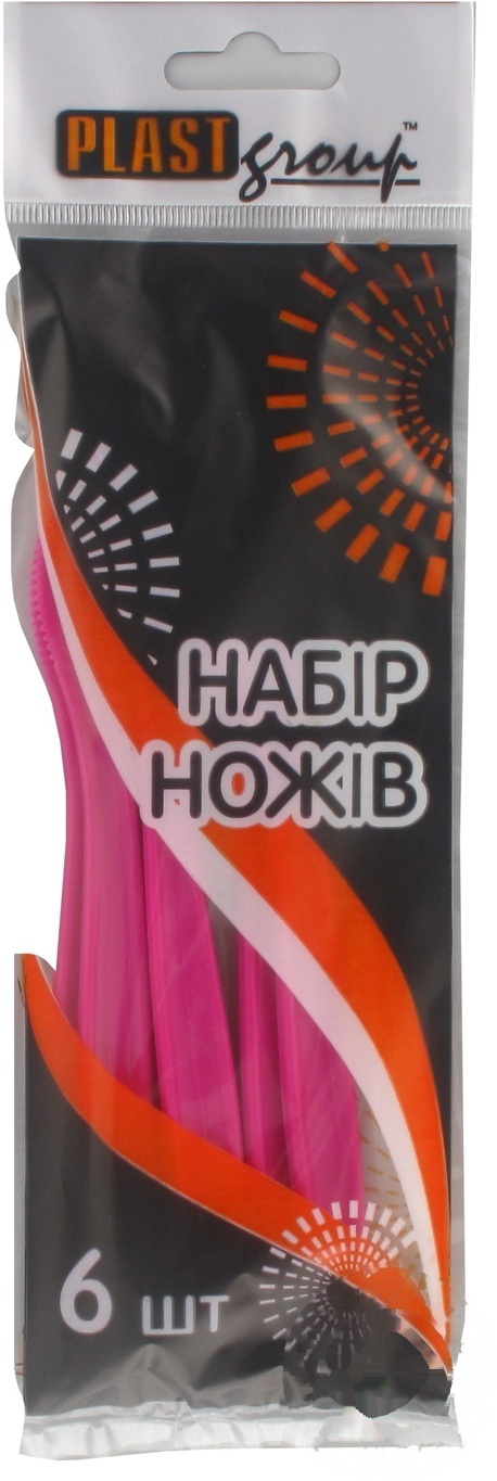 

Набор ножей Plast Group одноразовые 6шт
