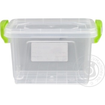 Al-Plastic Minibox Food Container with Lid №02 0.45l - buy, prices for COSMOS - photo 3