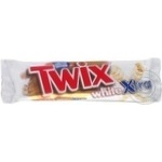 Печиво Twix White Xtra пiсочне з карамеллю у бiлому шоколадi 2*37,5г 75г