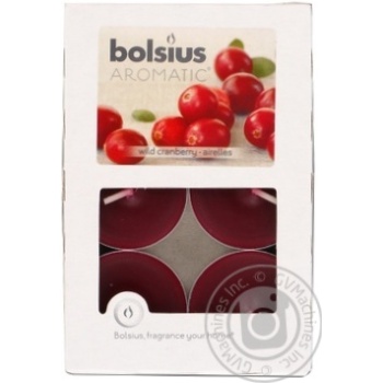 Candle Bolsius cranberry paraffin 6pcs Poland - buy, prices for COSMOS - photo 3