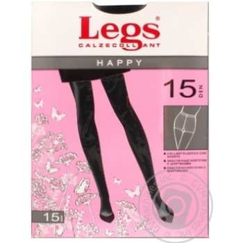 Колготки Legs Happy женские неро 15ден №4