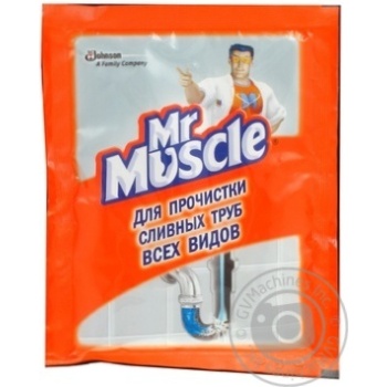 Средство Мистер Мускул для прочистки сливных труб всех видов 70г купить, цены на МегаМаркет - фото 2