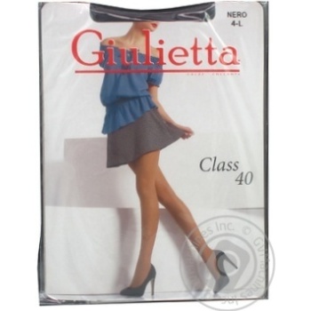 Tights Giulietta polyamide for women 40den 4size - buy, prices for MegaMarket - photo 1