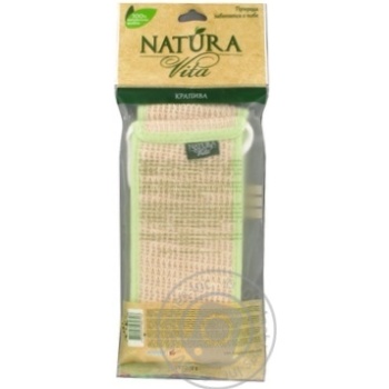 Sponge Natura vita for body Ukraine - buy, prices for NOVUS - photo 2